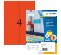 Herma 4397 Étiquettes 105 x 148 A4 400 pièces Rouge