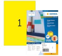Herma 4401 Étiquettes 210 x 297 A4 100 pièces Jaune