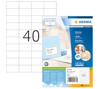 Herma 4461 Étiquettes 52,5 x 29,7 Premium A4 4000 pièces Blanc
