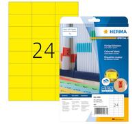 Herma 4466 Étiquettes 70 x 37 A4 480 pièces Jaune