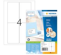 Herma 4472 Étiquettes d'adresse 78,7 x 139,7 Premium A4 400 pièces Blanc