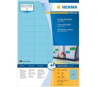Herma 4547, Bleu, Rectangle, A4, Universel, Matte, Laser-A Jet D'encre