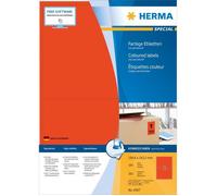 Herma 4567, Rouge, Rectangle, A4, Universel, Matte, Laser-A Jet D'encre