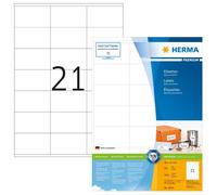 Herma Étiquettes auto-collantes 4634 70 x 41 mm - Rectangle permanent blanc - 4200 pièces
