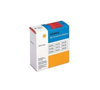 Herma Étiquettes numérotées auto-adhésives 4802 Numérotage triple 10 x 22 mm noir sur rouge