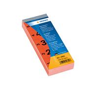 HERMA 4892 Bloc de numéros autocollants 1-500 28 x 56 mm Rouge