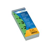 HERMA 4895 Bloc de numéros autocollants 1-500 28 x 56 mm Vert