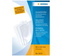 Herma 5018 Protecteur De Feuilles 85 X 125 Mm Polypropylène (Pp) 25 Pièces