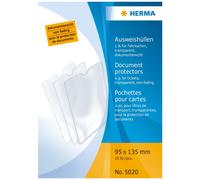Herma 5020 Protecteur De Feuilles 95 X 137 Mm Polypropylène (Pp) 25 Pièces
