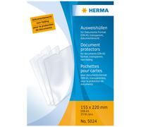 Herma 5024 Protecteur De Feuilles 150 X 210 Mm (A5) Polypropylène (Pp) 25 Pièces