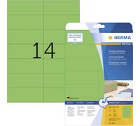 Herma 5061 Etiquette universelles 105 x 42.3 mm papier vert 280 pc(s) fixation
