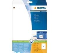Herma Étiquettes universelles 5065 210 x 297 mm papier blanc fixation permanente 25 pièces