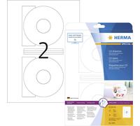 Herma 5079 Etiquette pour CD Ø 116 mm papier blanc 50 pc(s) fixation permanente imprimante à jet d'encre, imprimante laser