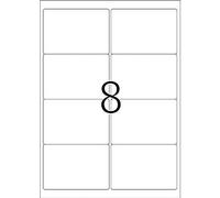 Herma 5147 Étiquettes 99,1 X 67,7 A4 160 Pièces Vert Fluo