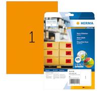 Herma 5149 Étiquettes 210 x 297 A4 LaserCopy 20 pièces Orange fluo