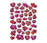 Herma 5371 Sticker MAGIC yeux en cœur, Stone