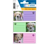 Herma 5529 Name Labels for School Stapler, Dog Motif 7 x 6 x 3, 5 cm/Capacity: 9