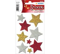 Herma Stickers 6528 Magic – étoiles multicolores pailletées