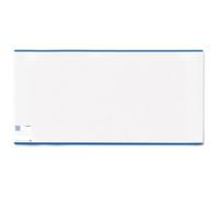 HERMA Jaquettes pour livres Rex – Lot de 10, 295×540 mm, transparent bordure rouge