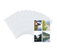 Herma 7562 Pack de 250 pochettes pour photos 100 x 150 mm orientation portrait (Blanc)