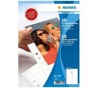 HERMA 7585 protecteur de feuilles 100 x 150 mm Polypropylène (PP) 10 pièces