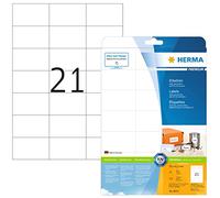 Herma 8634 Étiquettes 70 x 42,3 Premium A4 210 pièces Blanc