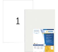 Herma 9544 Etiquette plastique 297 x 420 mm film, mat blanc 40 pc(s) fixation extra-forte imprimante laser, imprimante laser