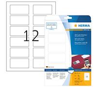Herma Étiquettes Special 9643 – Papier mat auto-adhésif permanent 80 x 40 mm 300 étiquettes Blanc