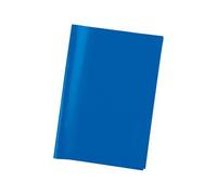 HERMA - A4 (210 x 297 mm) - transparent, bleu foncé - couverture à reliure plasttique