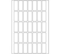 HERMA - Adhésif permanent - blanc - 12 x 30 mm 1120 étiquette(s) (32 feuille(s) x 35) étiquettes G