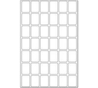 HERMA - Adhésif permanent - blanc - 16 x 22 mm 1344 rouleau(x) (32 feuille(s) x 42) étiquettes G