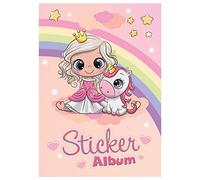 Herma – Album broderie Princesse – Format A5 – Rose bonbon