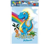 HERMA album broderie. Dinosaure Format A5 bleu