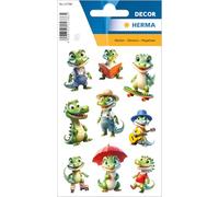 HERMA Autocollant crocodile animal pour enfants et tout-petits - Avec motif crocodile - Pour album photo, scrapbooking, album photo, cadeau d'anniversaire, lettres, bricolage