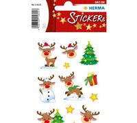 HERMA Autocollant Petit Rudolphe Multicolore