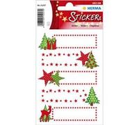 HERMA Stickers de Noël « Étoiles & Sapin »