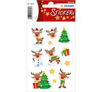 HERMA autocollants de Noël DECOR "Little Rudolph" autocollants papier 2 feuilles