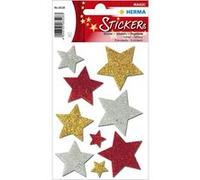 HERMA Autocollants de Noel MAGIC 'étoiles multicolore', G