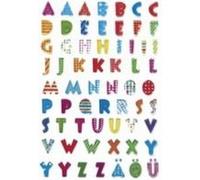 Herma Autocollants 3664 Lettres A à Z – 40 autocollants – film paillettes – multicolores