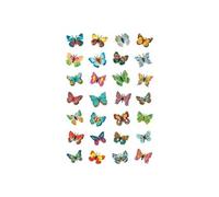 Herma - autocollants magic papillons, 28 sticks sur feuille 85x120mm 6819