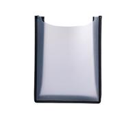 HERMA Boîte de classement A4 - Cartable ouverte sur le dessus - 34,5 x 26 x 7 cm - En plastique blanc - Pour classeurs, livres, cahiers d'école, blocs et documents, porte-documents stable pour enfants