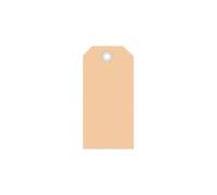 Herma Étiquettes à suspendre 6024 – Lot de 1000, 60 x 120 mm avec œillet (Marron)