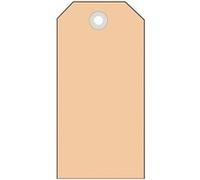 HERMA - Carton - marron lisse - 60 x 35 mm 1000 unités tags G