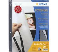 Herma carton photo noir 20 feuilles 7577