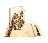 Herma Chemise à élastiques Animaux Exotiques A4 Girafes