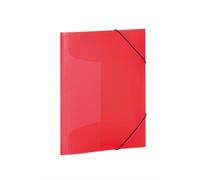 Herma Chemise À Élastiques, Pp, A4, Rouge Translucide