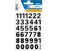 Herma Chiffres 15 mm, 0-9, résistants aux intempéries, film noir, 1 pièce, 4164