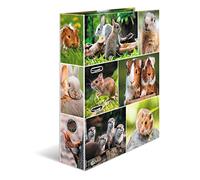 HERMA Classeur à levier avec motif rongeurs - Dos 70 mm - Avec impression intérieure - 1 classeur