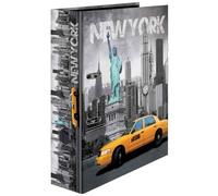 Herma Classeur À Levier Carton A4 Dos De 70 Mm Motif New York