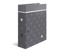 Herma Classeur ... Motif "Stars", Gris Avec Bordure, A4 0,000000 Noir